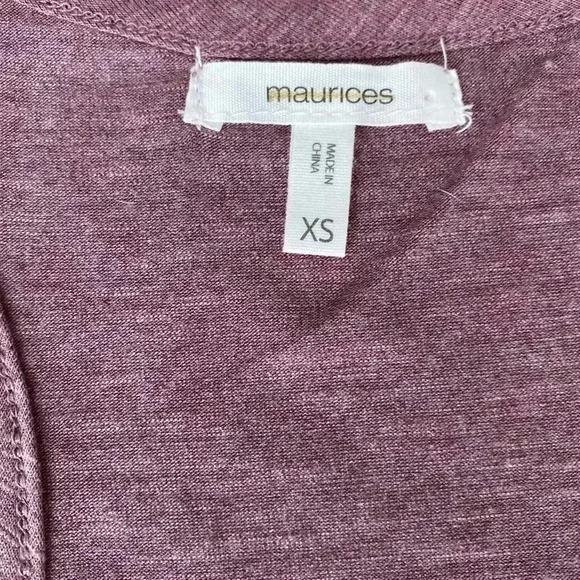 💥🆕Maurices Berry Splatter Eagle Scoop Neck Graphic Tank XS 🆕 - Picture 5 of 7